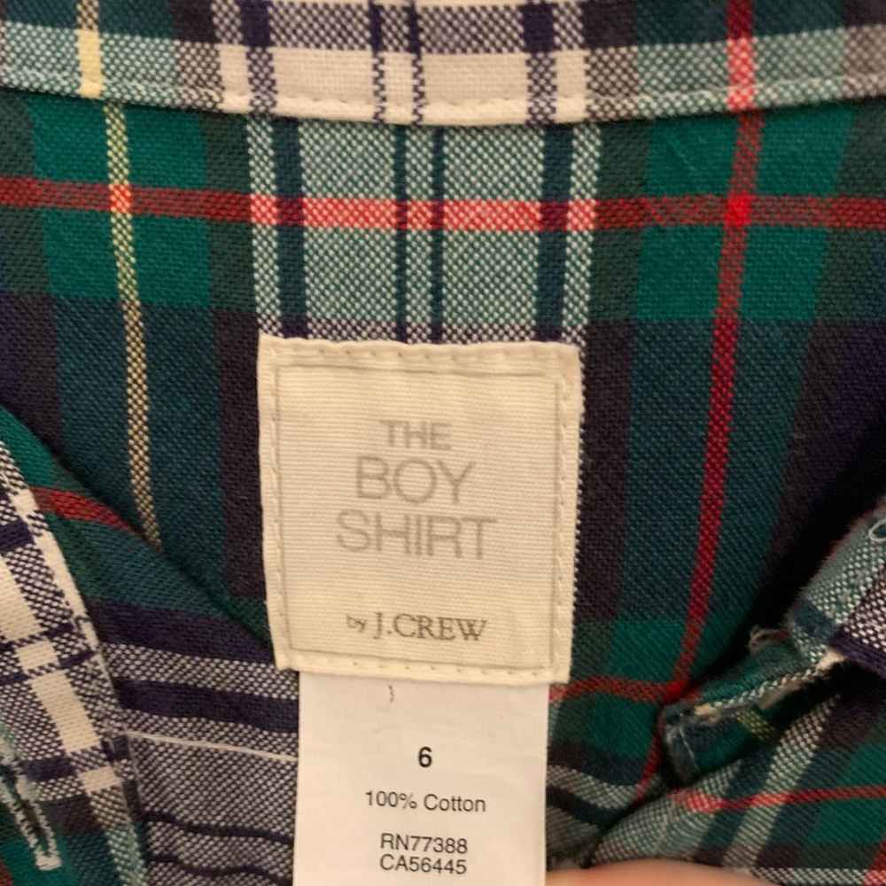 J.Crew Women’s Patterned Button Down - Picture 2 of 5